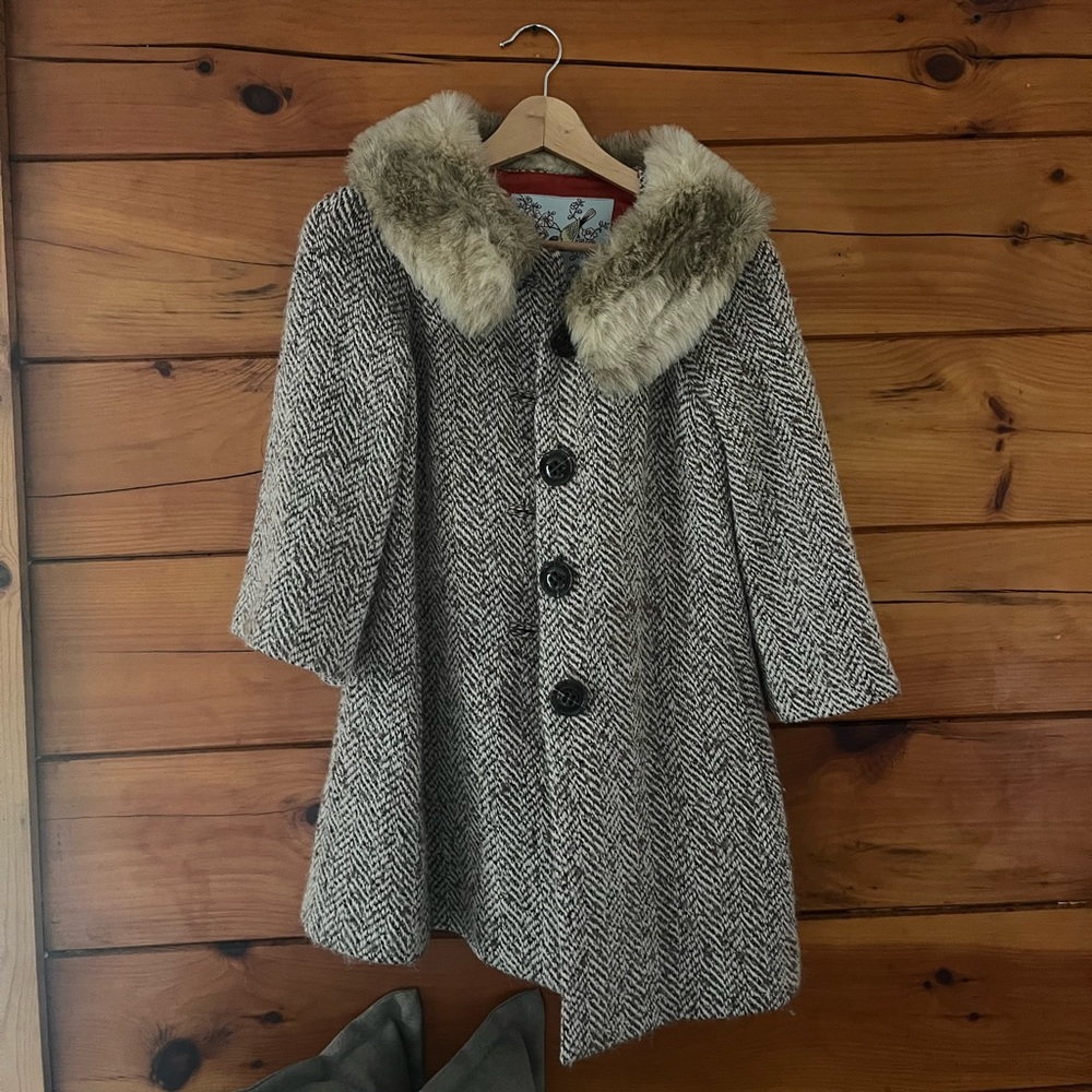 Anthropologie Peacoat
